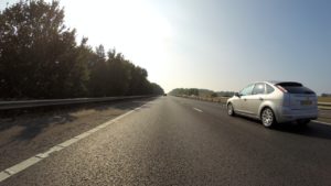 pneus sur route