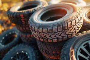 Quelle est la durée de vie moyenne d'un train de pneus avant en kilomètres ?