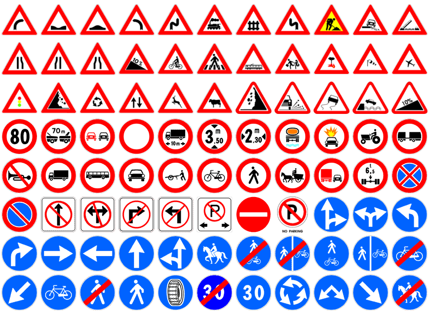 Panneaux du code de la route